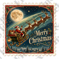 Merry Christmas Sleigh Card
