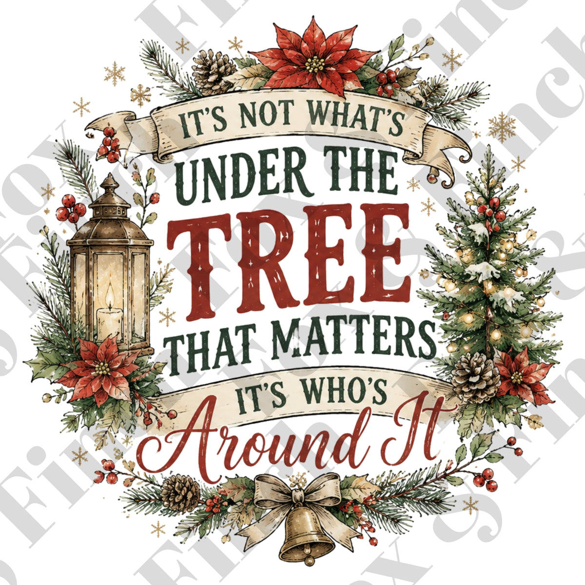 Christmas Wreath Card
