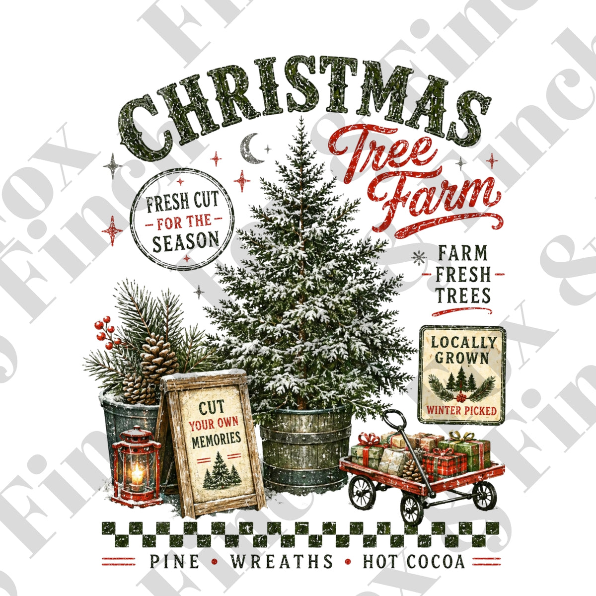 Christmas Tree Card