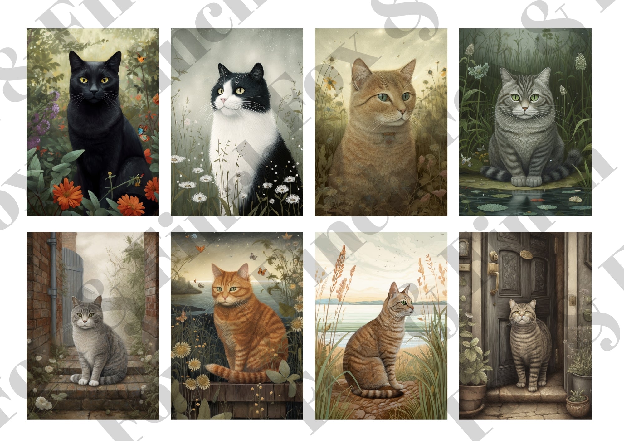 Cat Gift Tags