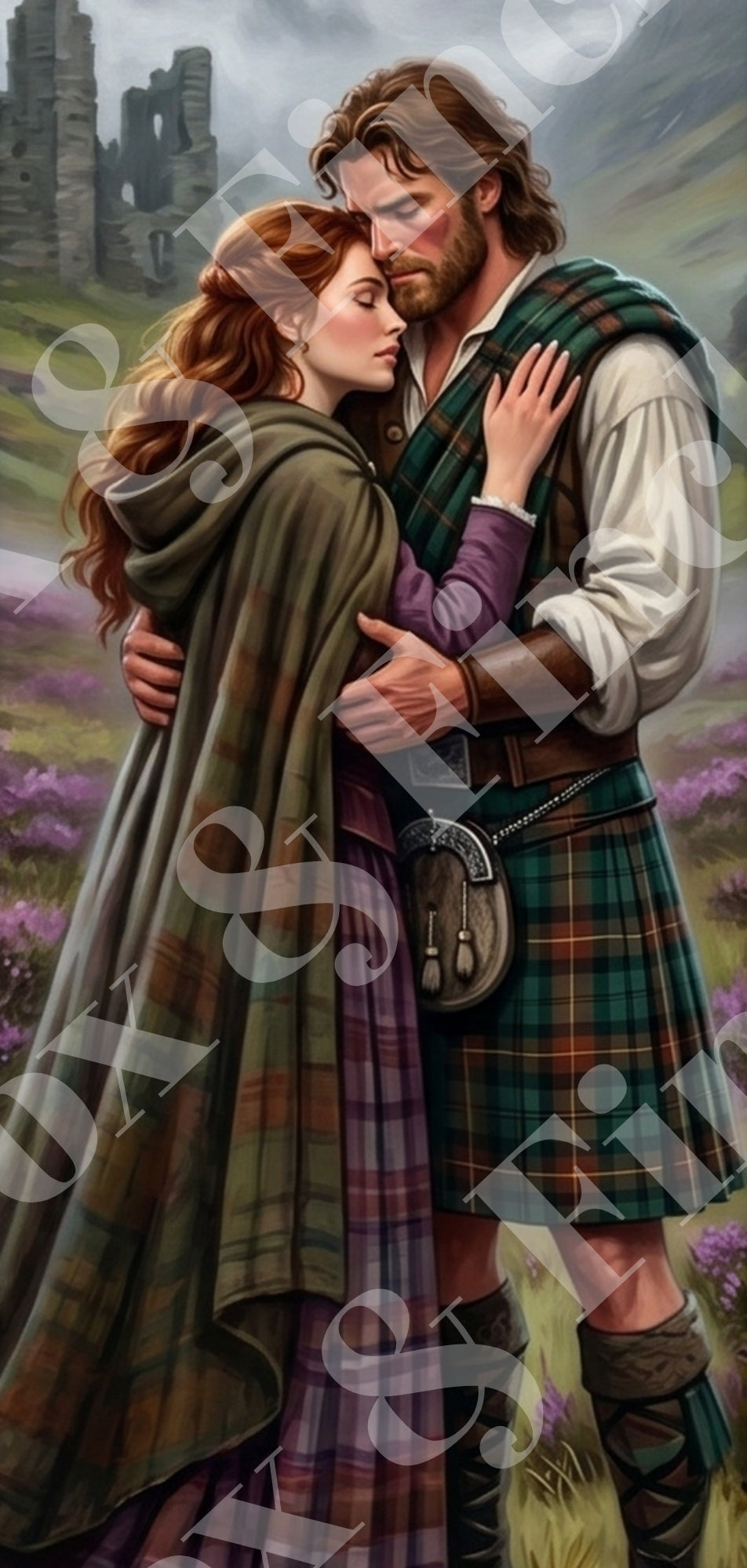 Scottish Romance Card