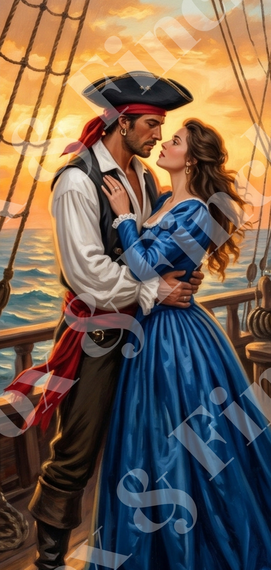 Pirate Romance Card