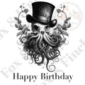 Steampunky Octopus Birthday
