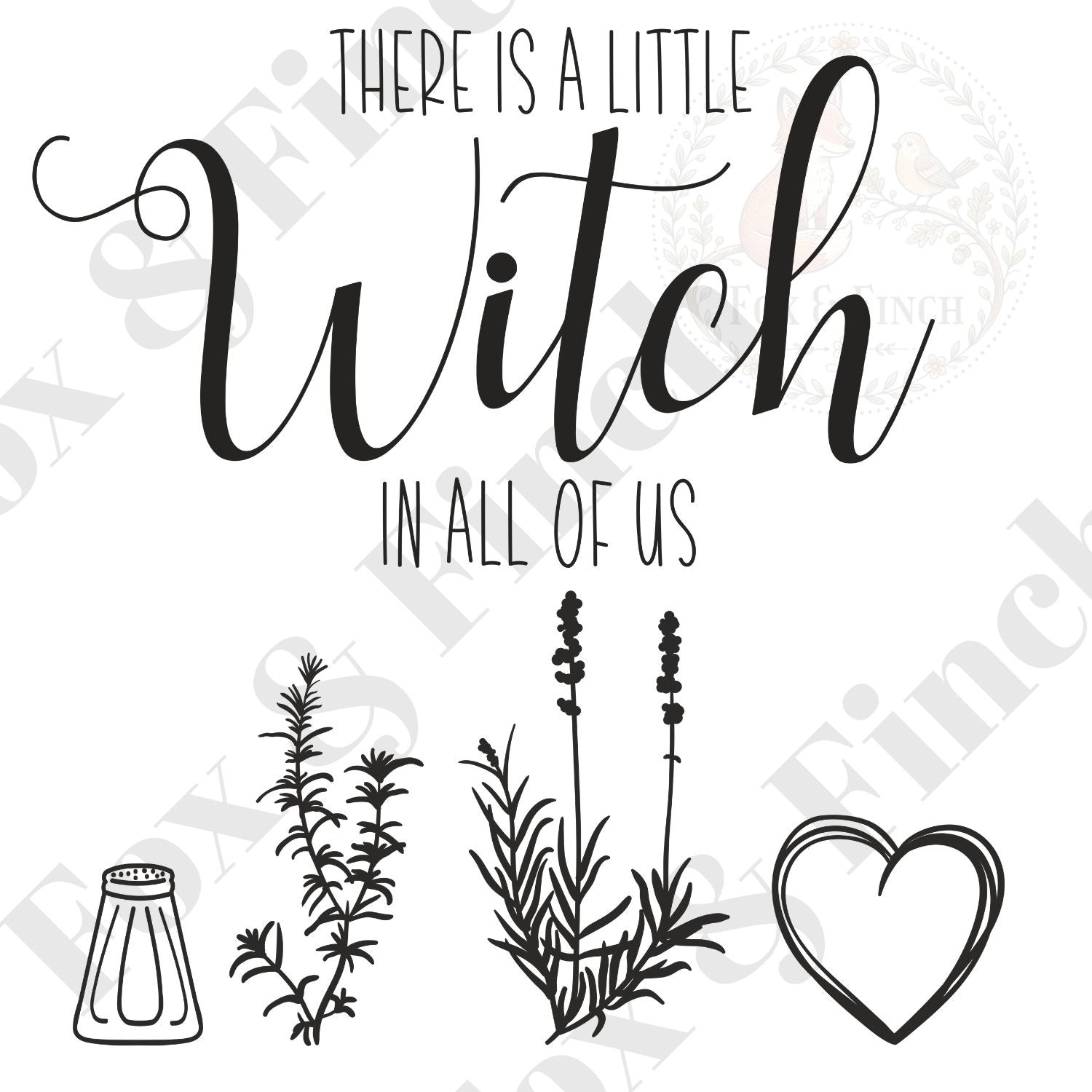 Practical Magic Blank Card