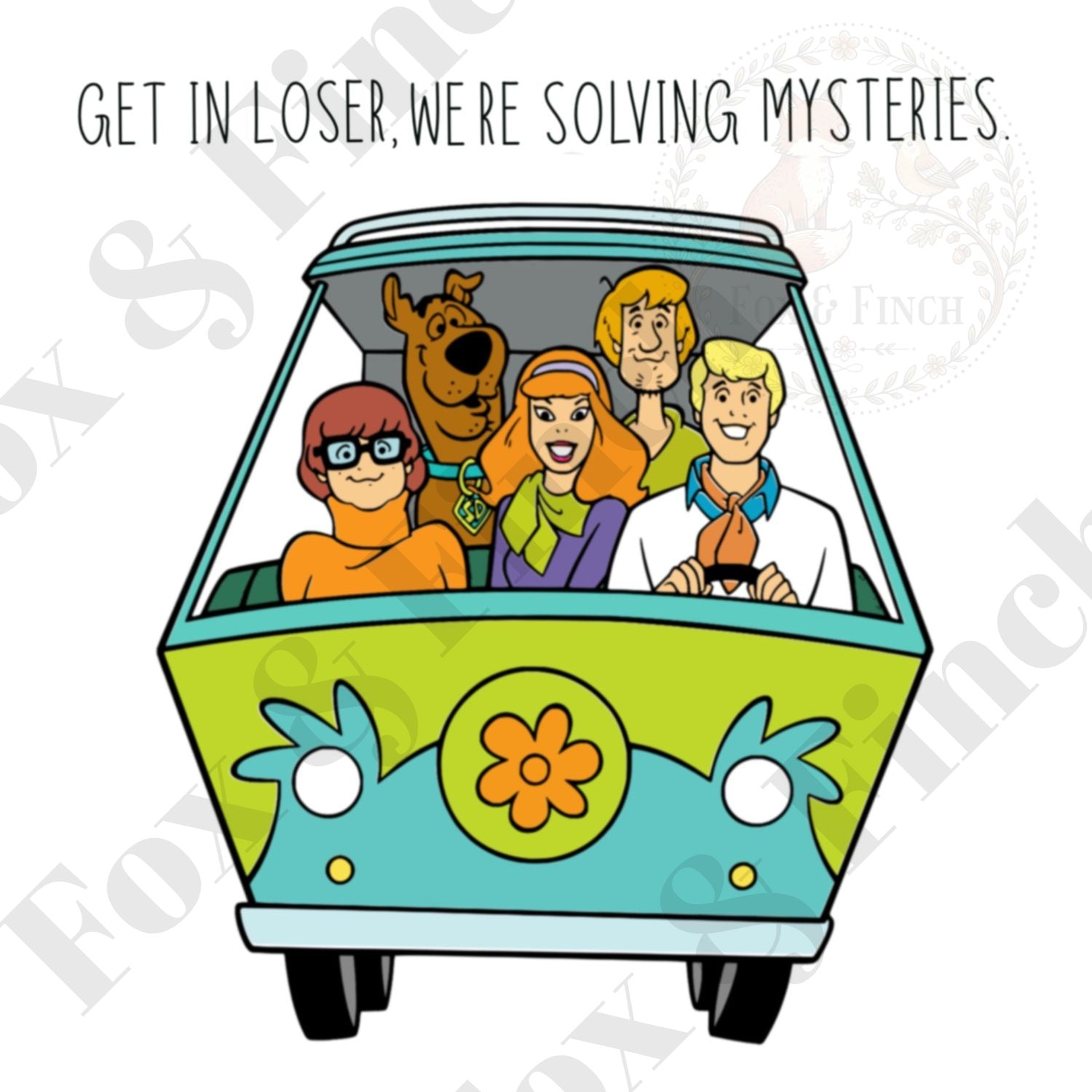 Scooby Blank Card
