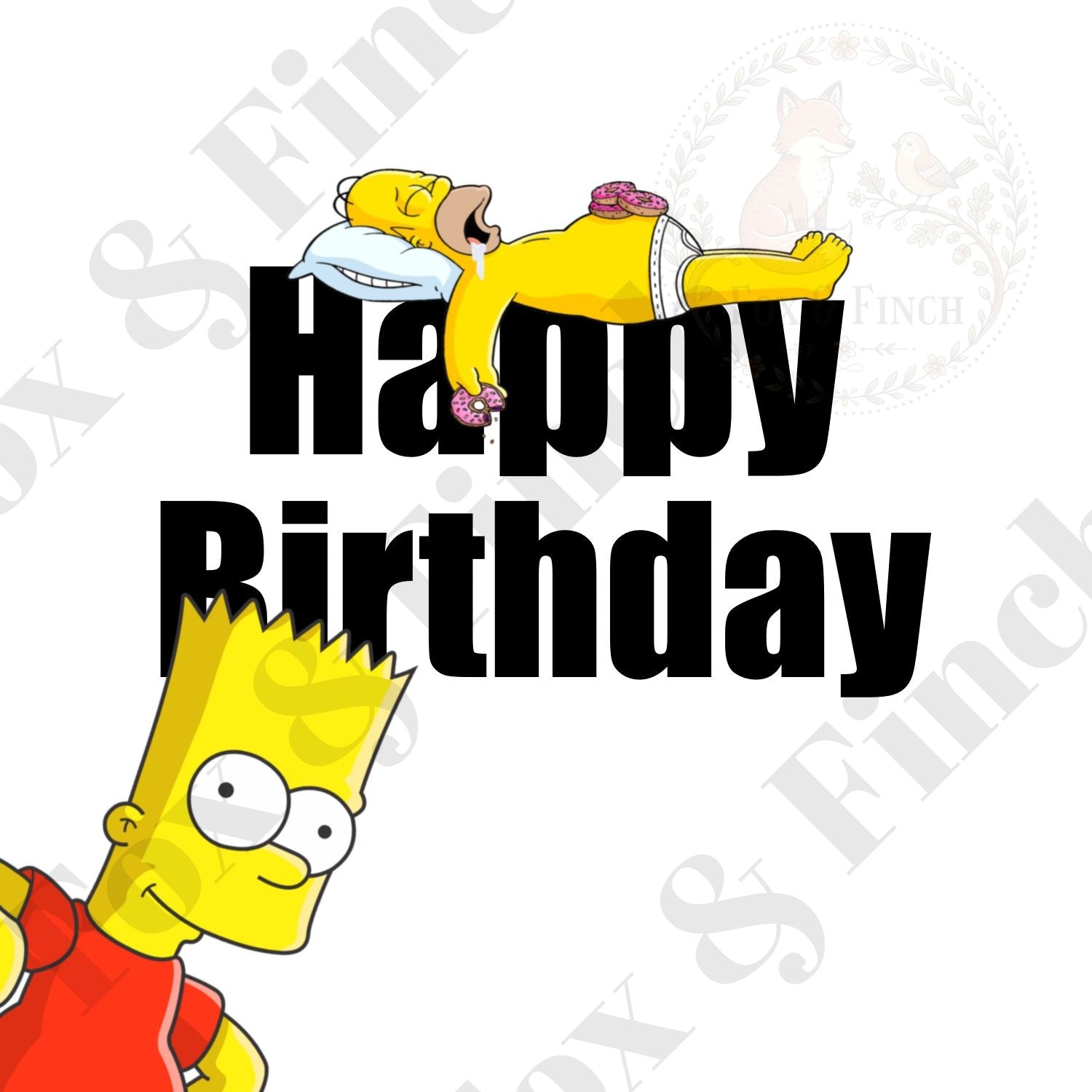 Simpsons Birthday