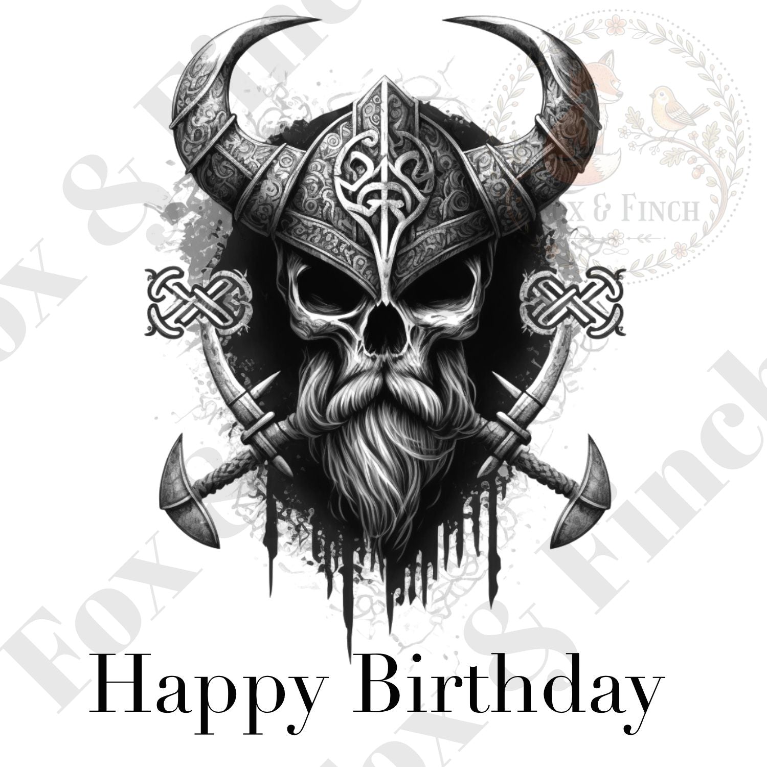 Viking Tattoo Birthday